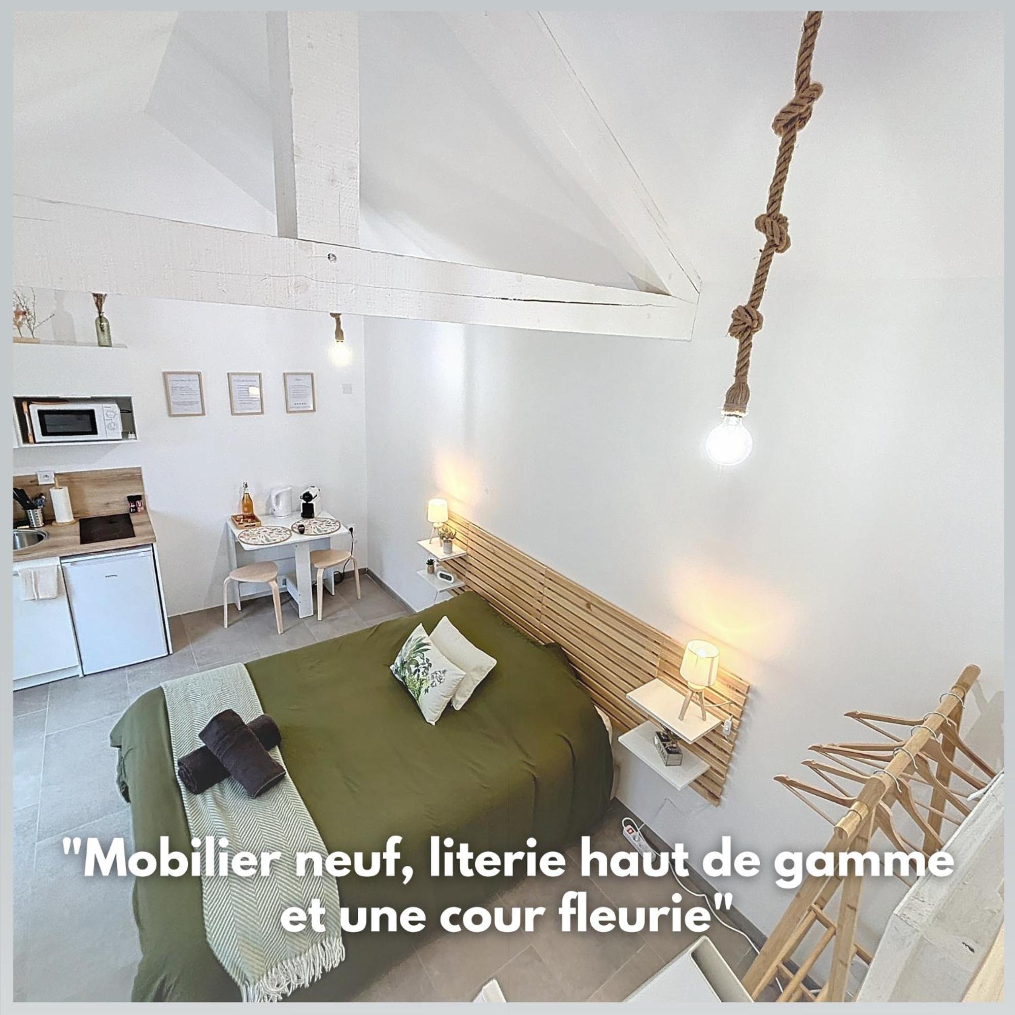 Le Jardin Des Plantes Rouen Studios Et F2 Au Calmes, Terrasse, Stationnement Gratuit Extérieur photo